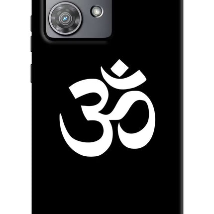 Om Moto Edge 40 Neo Hard Case Back Cover by Casekaro