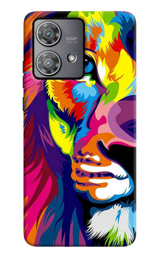 Lion Half Face Moto Edge 40 Neo Back Cover