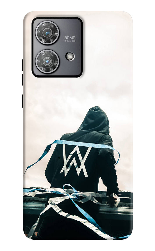 Alan Walker Moto Edge 40 Neo Back Cover