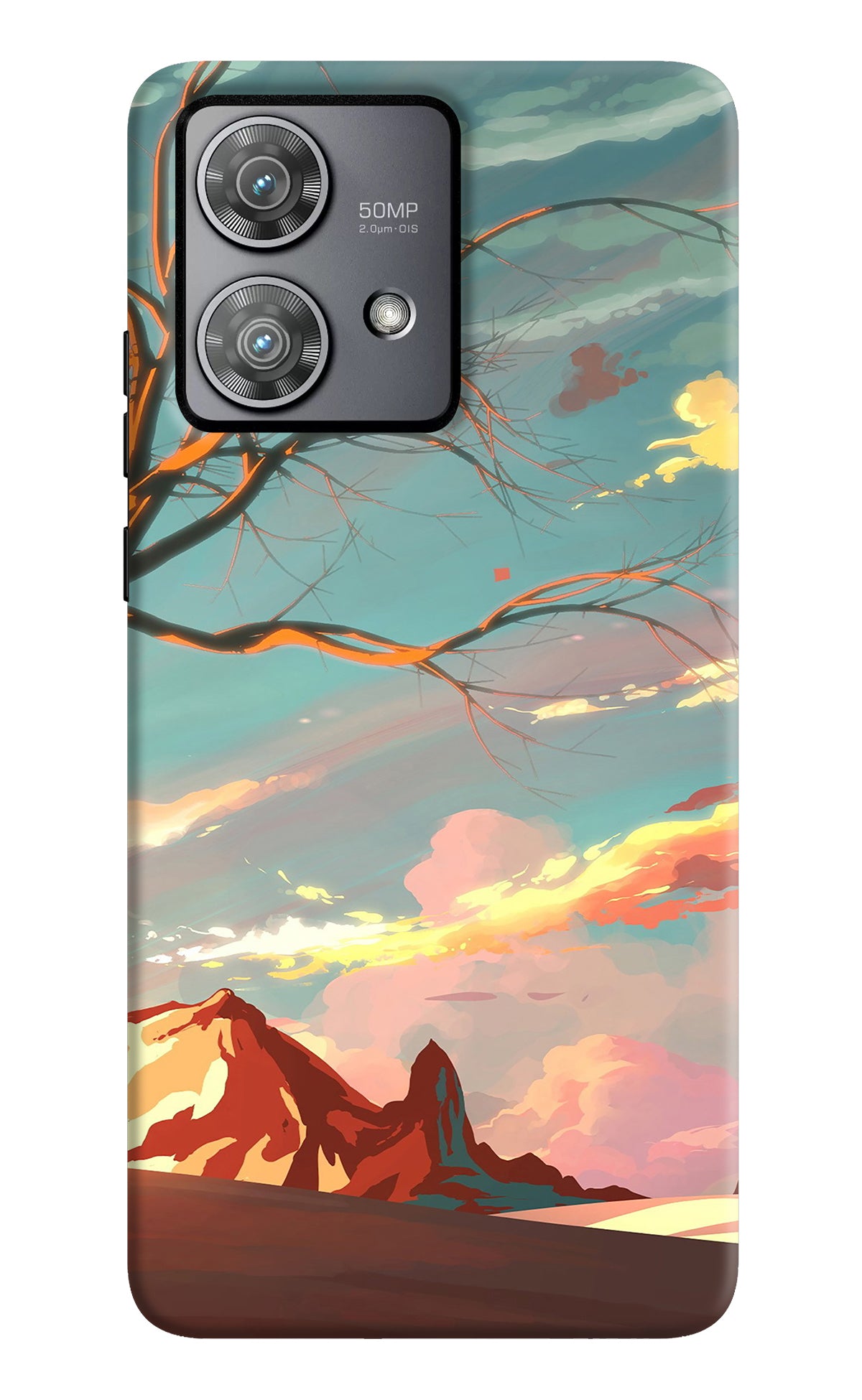 Scenery Moto Edge 40 Neo Back Cover