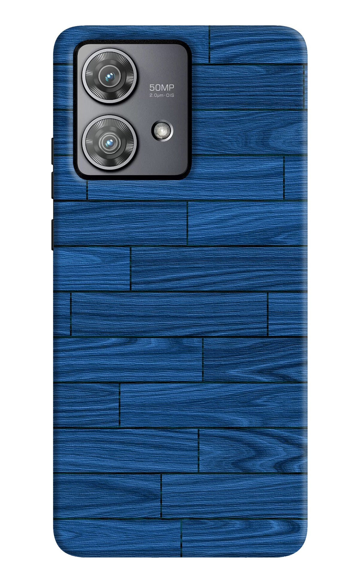 Wooden Texture Moto Edge 40 Neo Back Cover