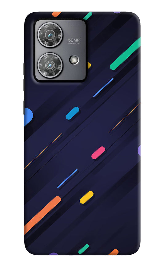 Abstract Design Moto Edge 40 Neo Back Cover