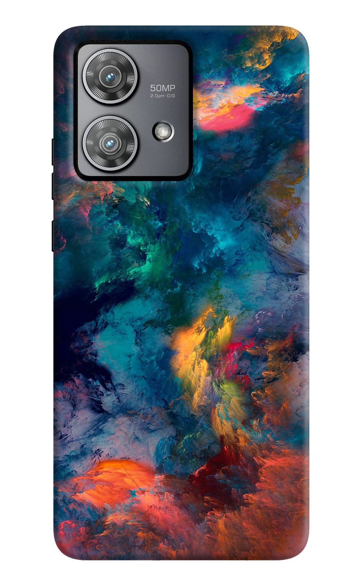 Artwork Paint Moto Edge 40 Neo Back Cover