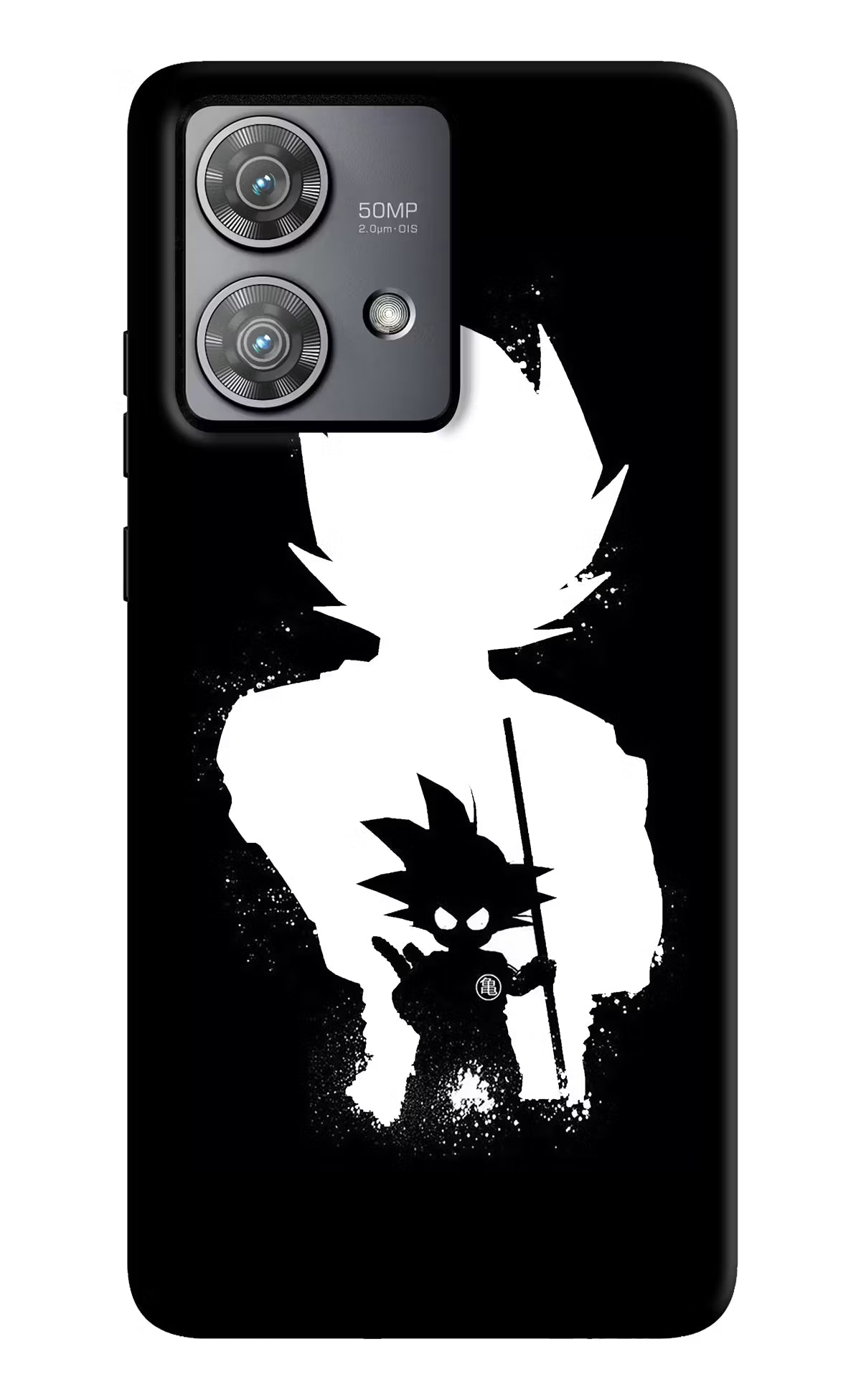 Goku Shadow Moto Edge 40 Neo Hard Case Back Cover by Casekaro