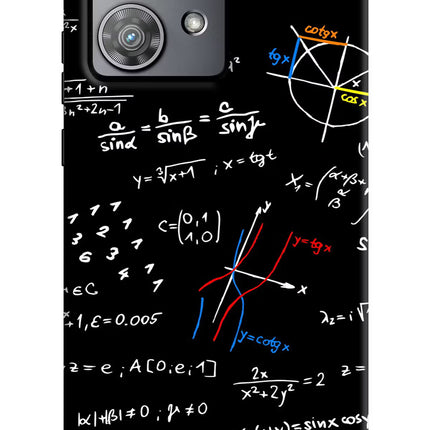 Mathematics Formula Moto Edge 40 Neo Hard Case Back Cover by Casekaro