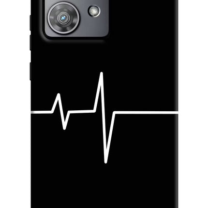 Heart Beats Moto Edge 40 Neo Hard Case Back Cover by Casekaro