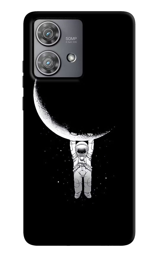 Moon Space Moto Edge 40 Neo Hard Case Back Cover by Casekaro