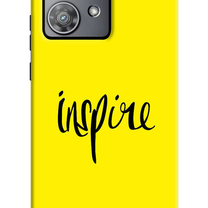 Inspire Moto Edge 40 Neo Hard Case Back Cover by Casekaro