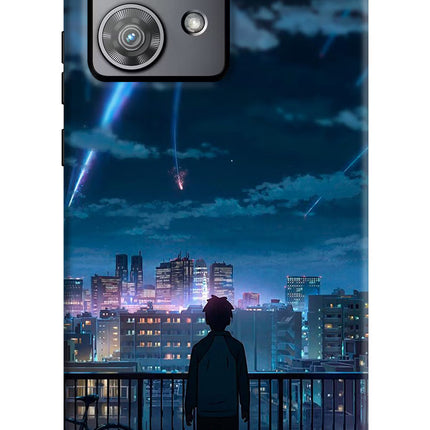Anime Moto Edge 40 Neo Hard Case Back Cover by Casekaro