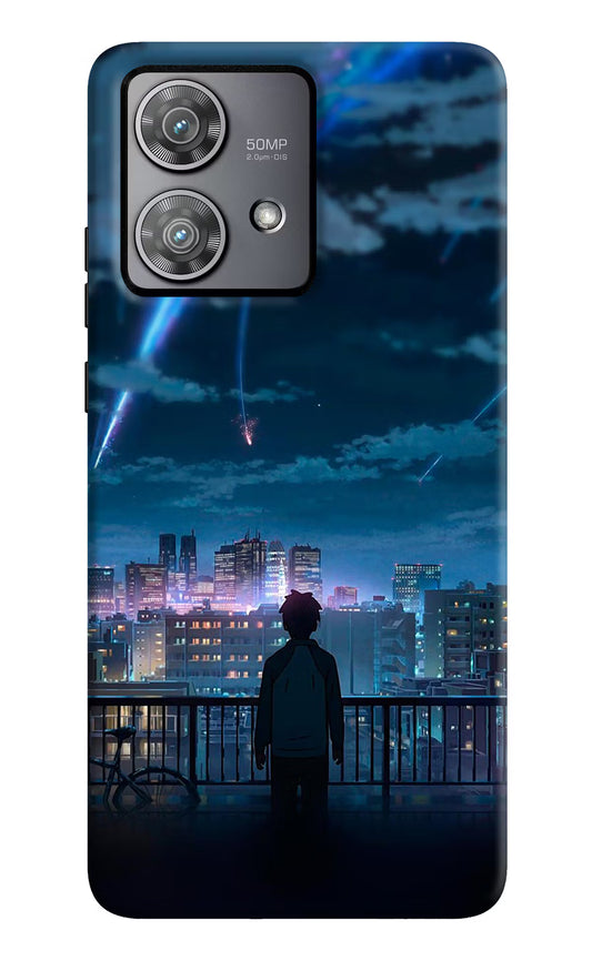 Anime Moto Edge 40 Neo Hard Case Back Cover by Casekaro