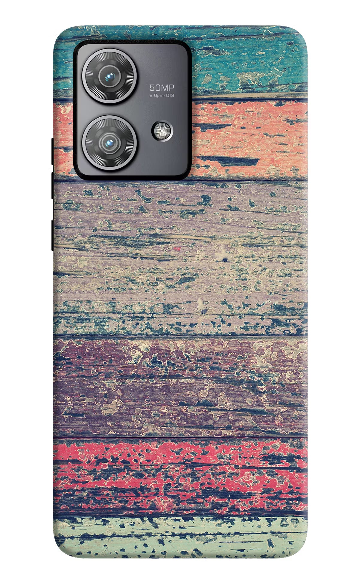 Colourful Wall Moto Edge 40 Neo Hard Case Back Cover by Casekaro