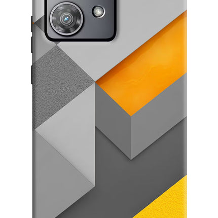 Abstract Moto Edge 40 Neo Hard Case Back Cover by Casekaro
