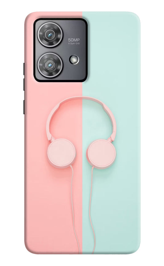 Music Lover Moto Edge 40 Neo Hard Case Back Cover by Casekaro
