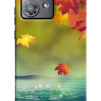 Flowers Moto Edge 40 Neo Hard Case Back Cover by Casekaro