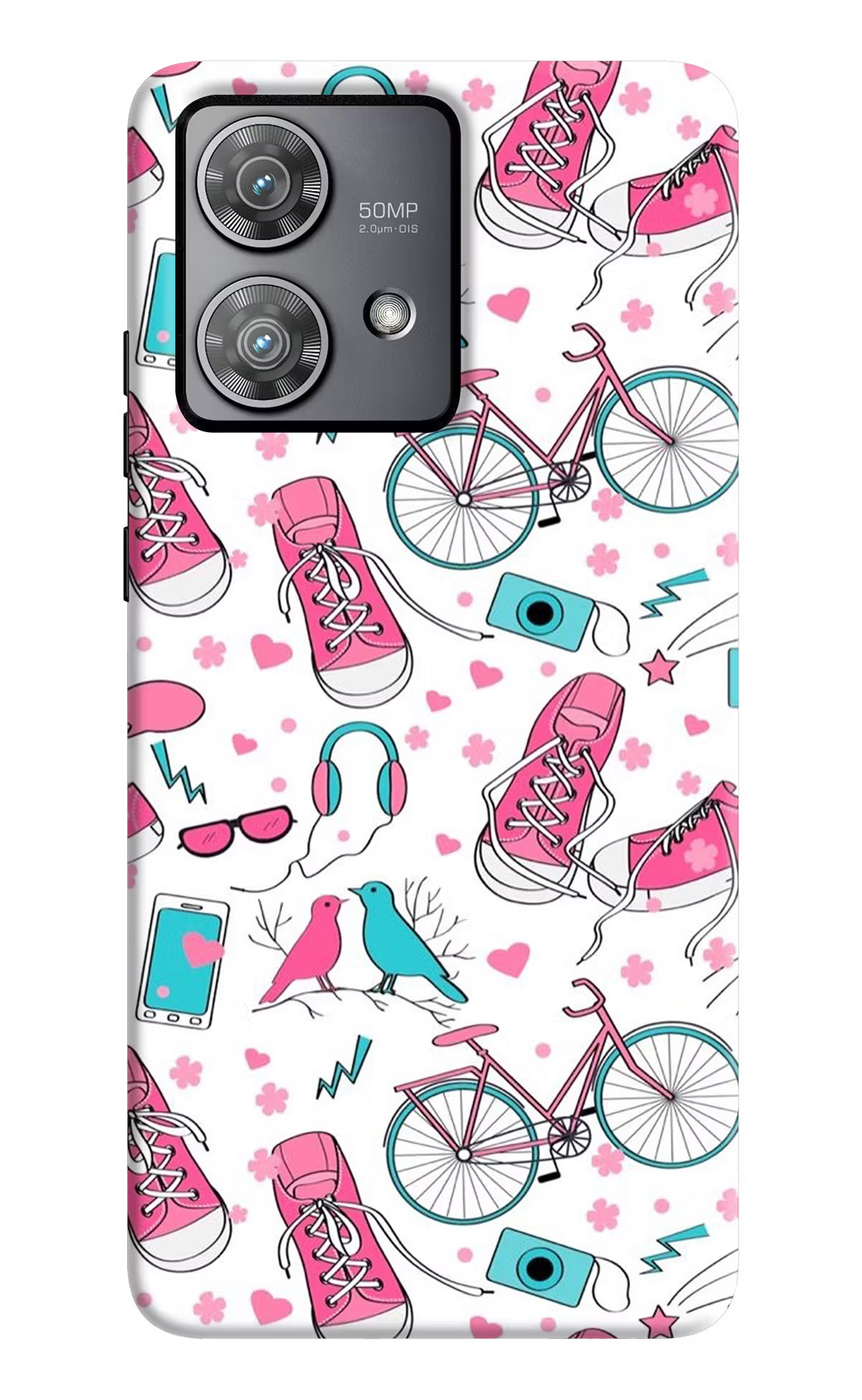 Artwork Moto Edge 40 Neo Hard Case Back Cover by Casekaro