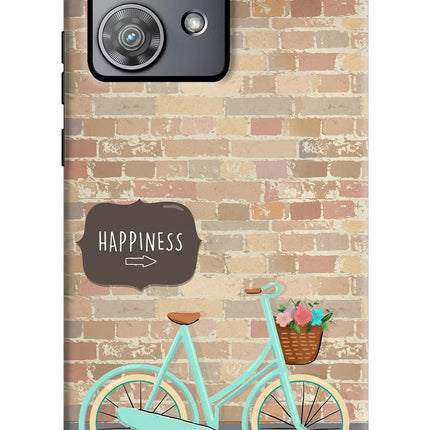 Happiness Artwork Moto Edge 40 Neo Hard Case Back Cover by Casekaro