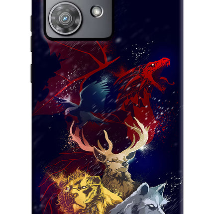 Game Of Thrones Moto Edge 40 Neo Hard Case Back Cover by Casekaro