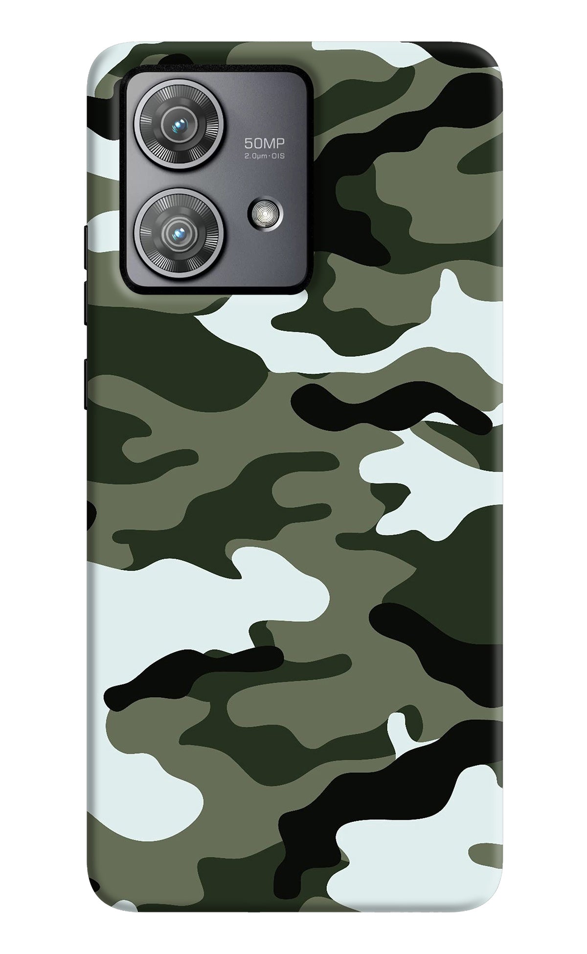 Camouflage Moto Edge 40 Neo Back Cover