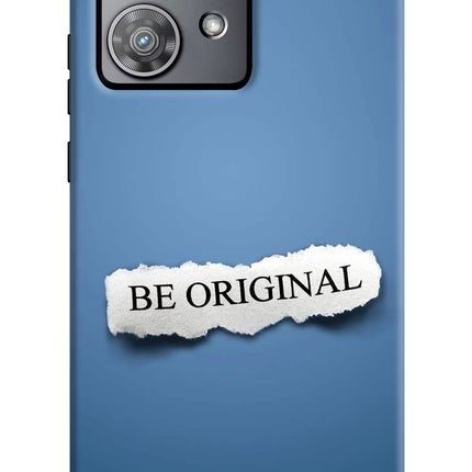 Be Original Moto Edge 40 Neo Hard Case Back Cover by Casekaro