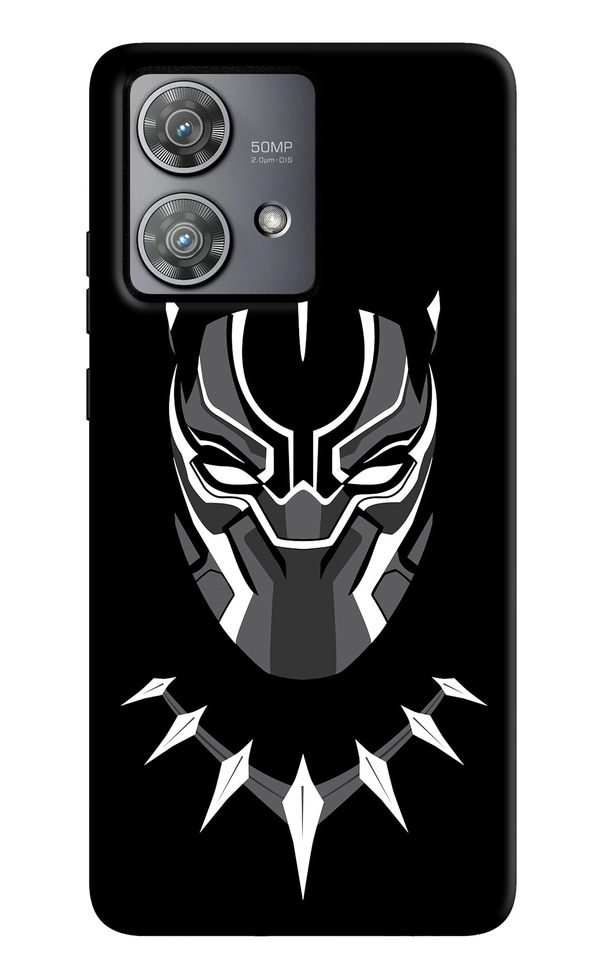 Black Panther Moto Edge 40 Neo Back Cover