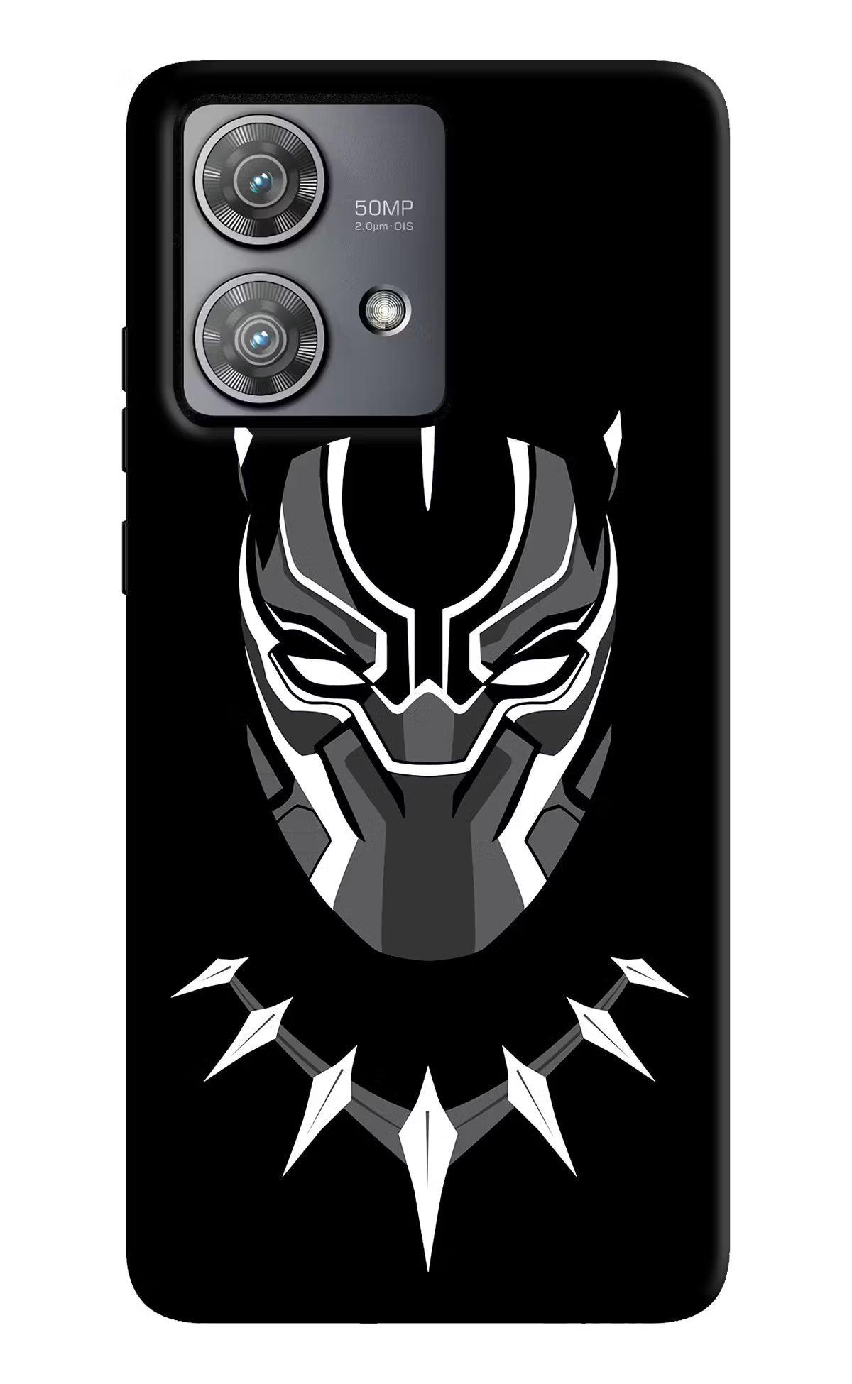 Black Panther Moto Edge 40 Neo Hard Case Back Cover by Casekaro