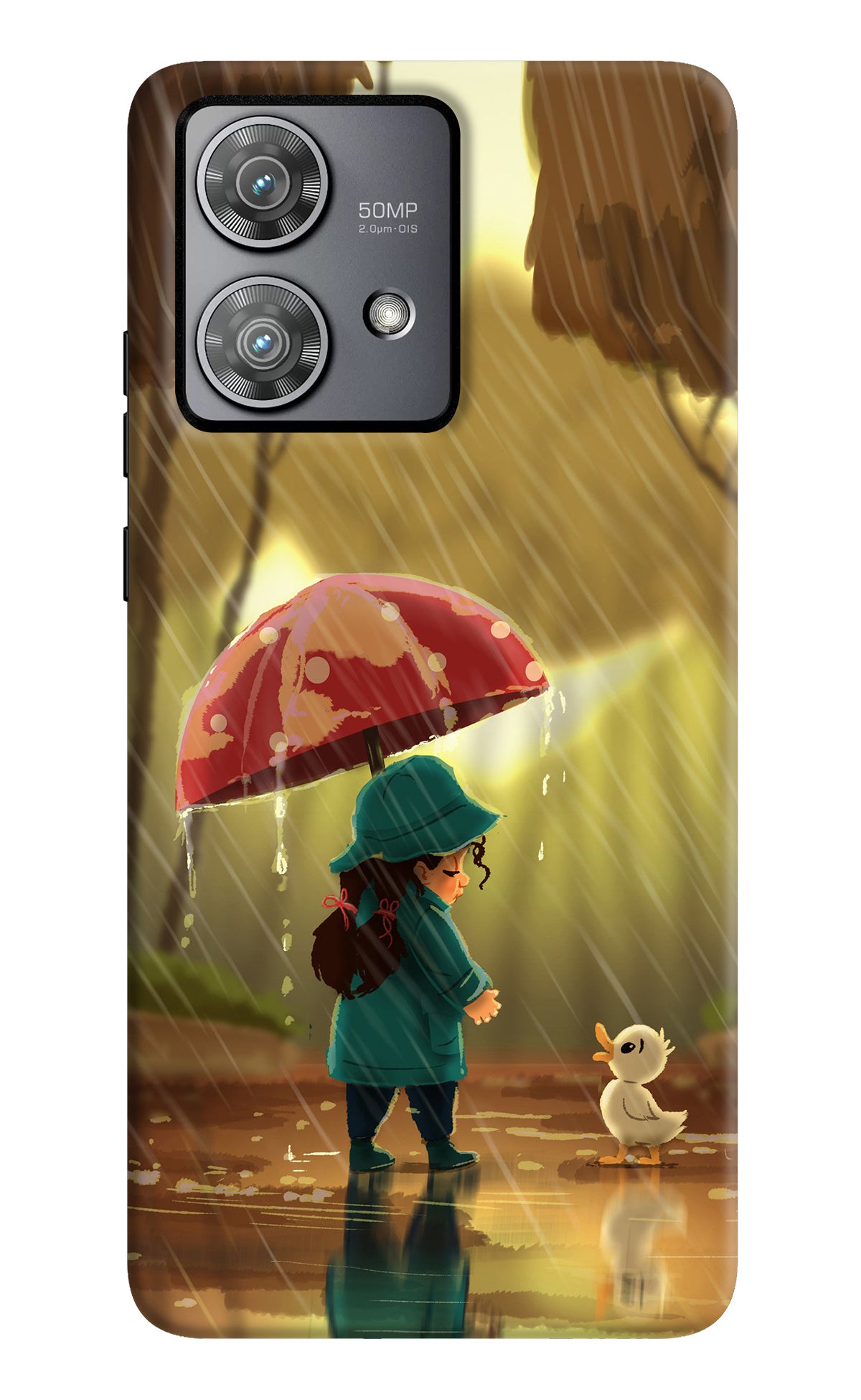 Rainy Day Moto Edge 40 Neo Back Cover