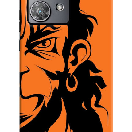 Hanuman Moto Edge 40 Neo Hard Case Back Cover by Casekaro