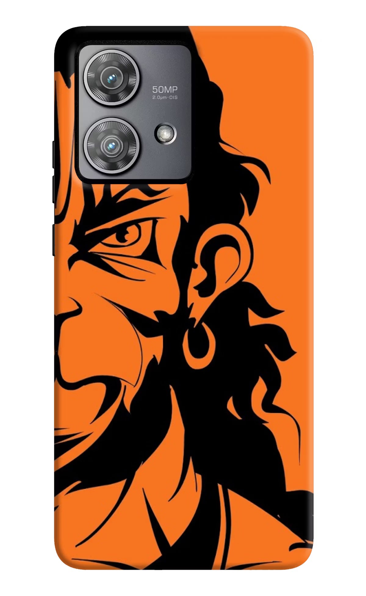 Hanuman Moto Edge 40 Neo Hard Case Back Cover by Casekaro