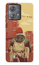 Adventurous Moto Edge 40 Neo Hard Case Back Cover by Casekaro