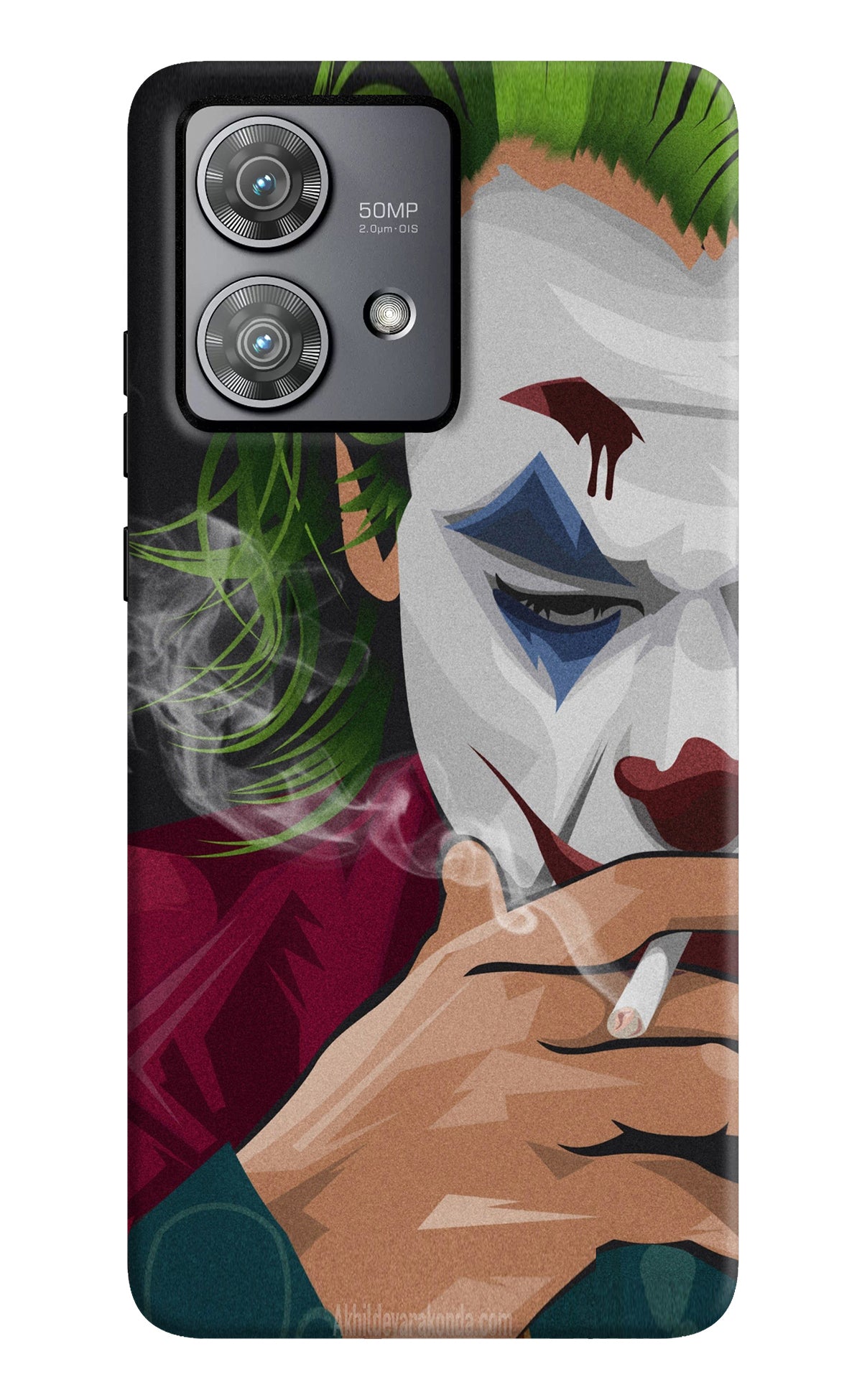 Joker Smoking Moto Edge 40 Neo Back Cover