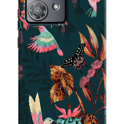 Birds Moto Edge 40 Neo Hard Case Back Cover by Casekaro