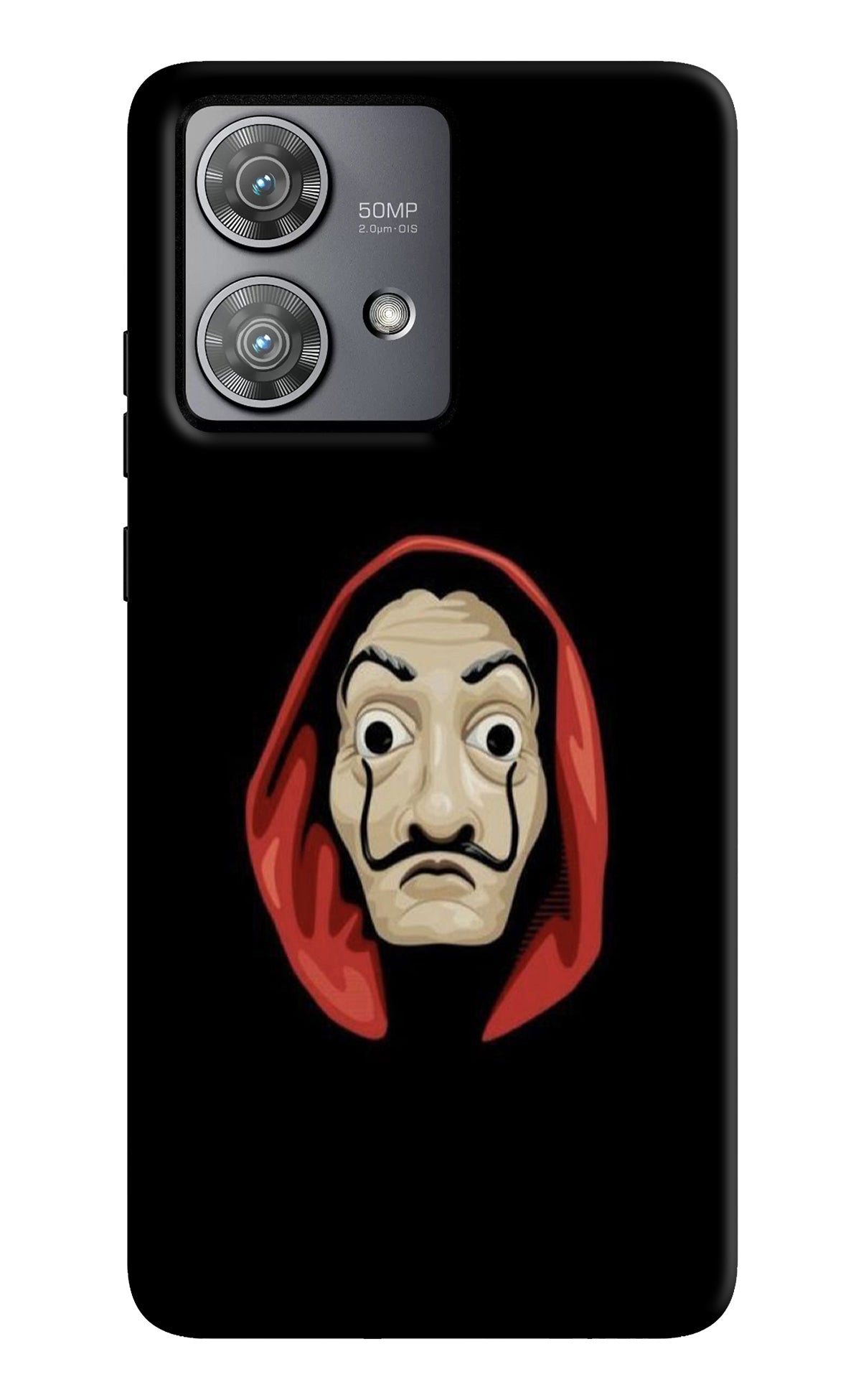 Money Heist Moto Edge 40 Neo Back Cover