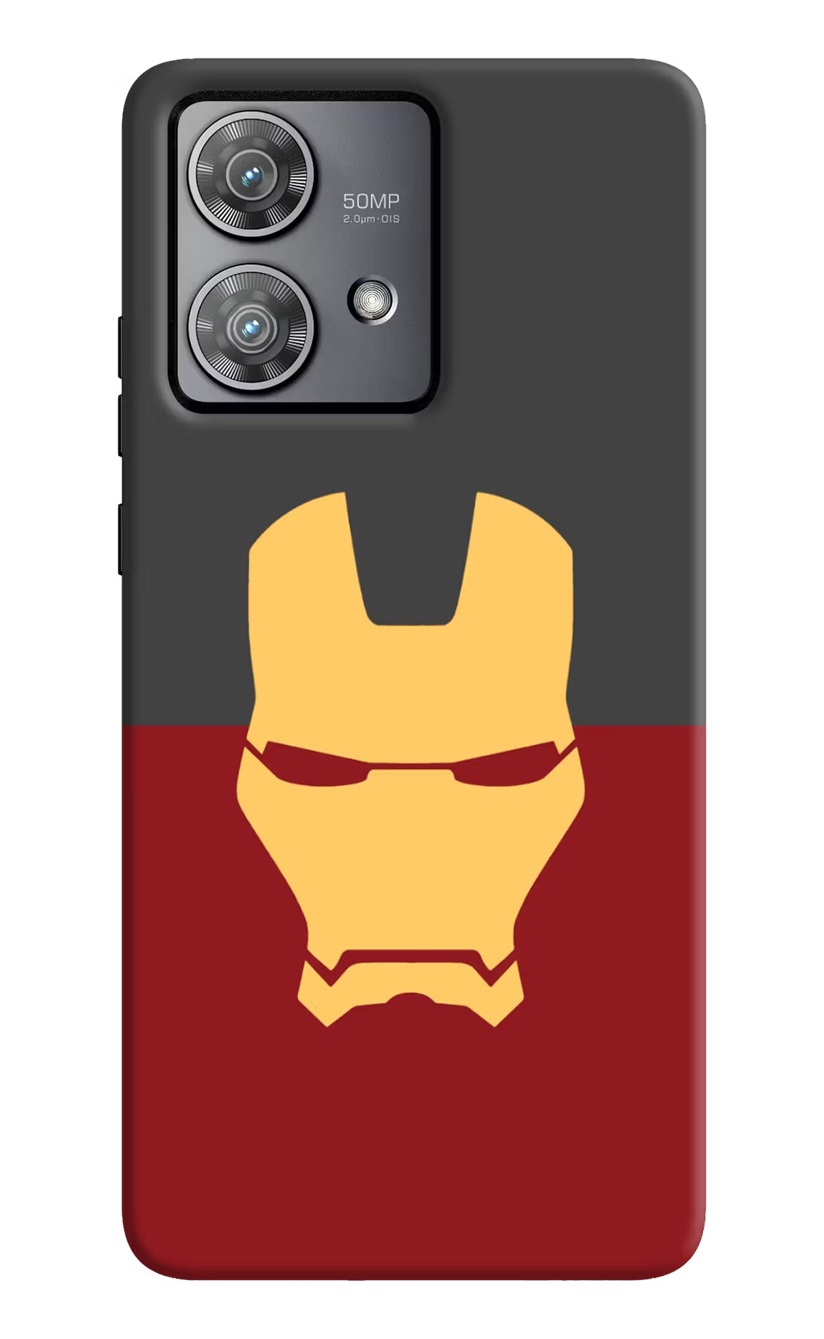Ironman Moto Edge 40 Neo Hard Case Back Cover by Casekaro