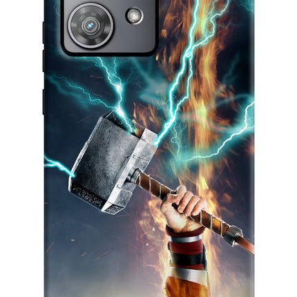 Thor Hammer Mjolnir Moto Edge 40 Neo Hard Case Back Cover by Casekaro