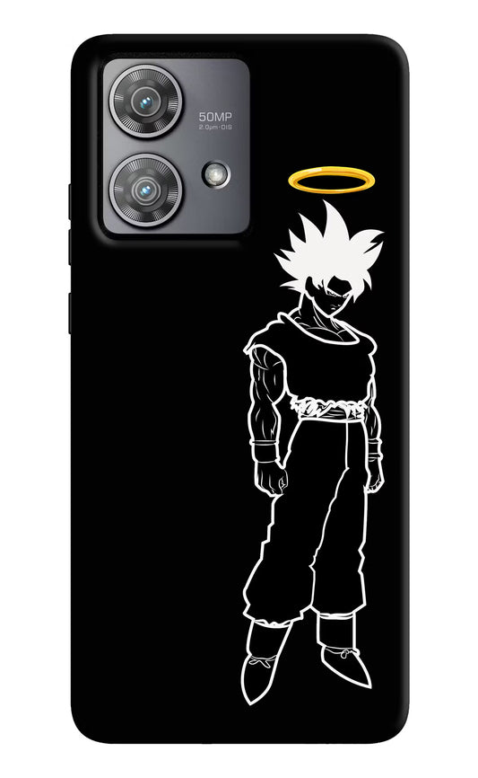 DBS Character Moto Edge 40 Neo Hard Case Back Cover by Casekaro