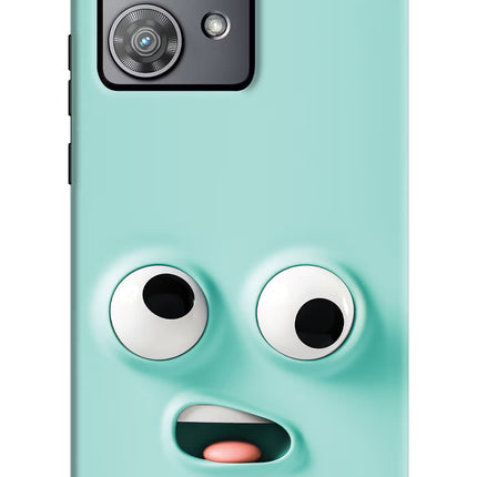 Funny Cartoon Moto Edge 40 Neo Hard Case Back Cover by Casekaro