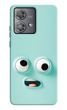 Funny Cartoon Moto Edge 40 Neo Hard Case Back Cover by Casekaro