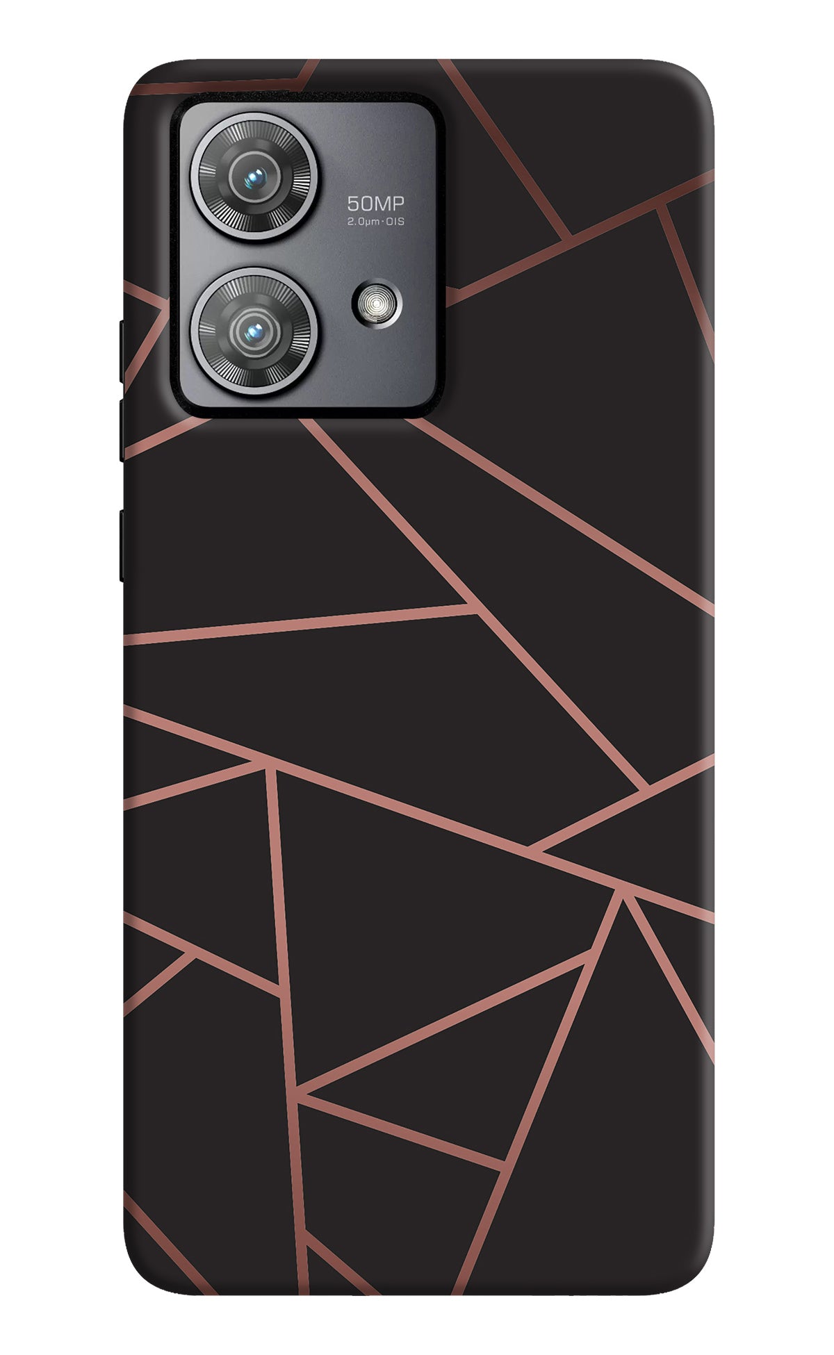 Geometric Pattern Moto Edge 40 Neo Back Cover