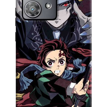 Demon Slayer Moto Edge 40 Neo Hard Case Back Cover by Casekaro