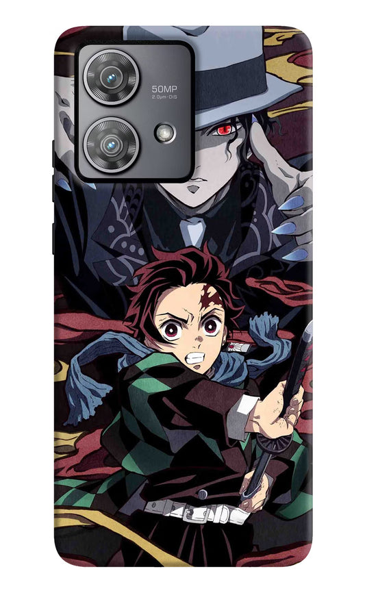 Demon Slayer Moto Edge 40 Neo Hard Case Back Cover by Casekaro