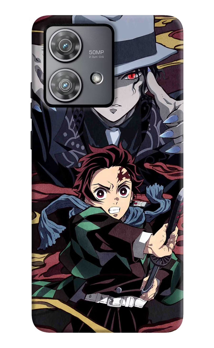Demon Slayer Moto Edge 40 Neo Back Cover, Hard case