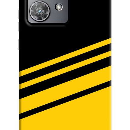 Yellow Shades Moto Edge 40 Neo Hard Case Back Cover by Casekaro