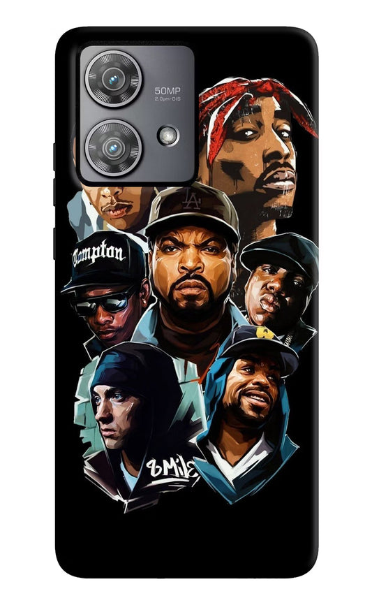 Rappers Moto Edge 40 Neo Hard Case Back Cover by Casekaro