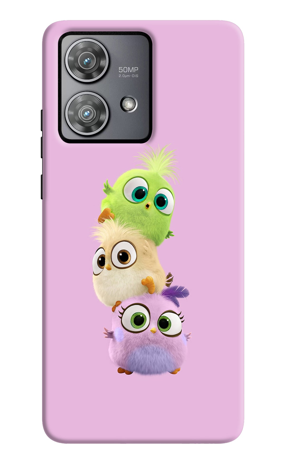 Cute Little Birds Moto Edge 40 Neo Back Cover