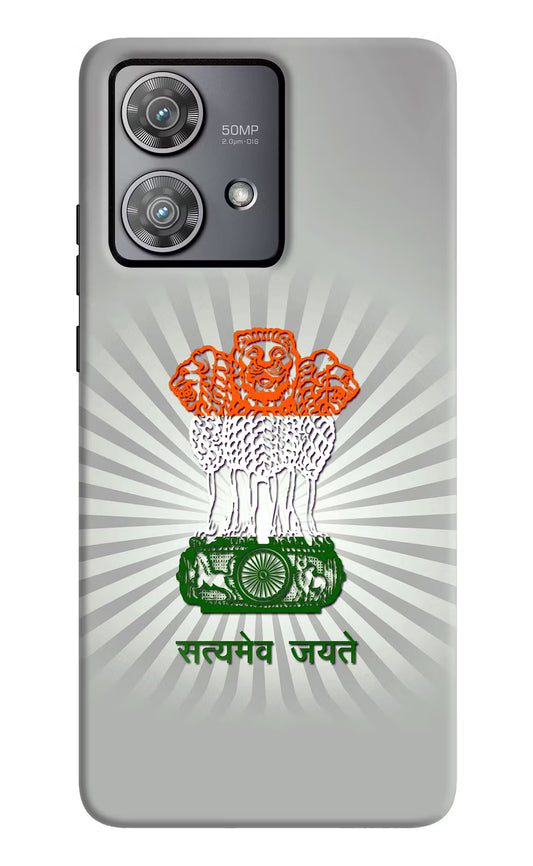 Satyamev Jayate Art Moto Edge 40 Neo Hard Case Back Cover by Casekaro