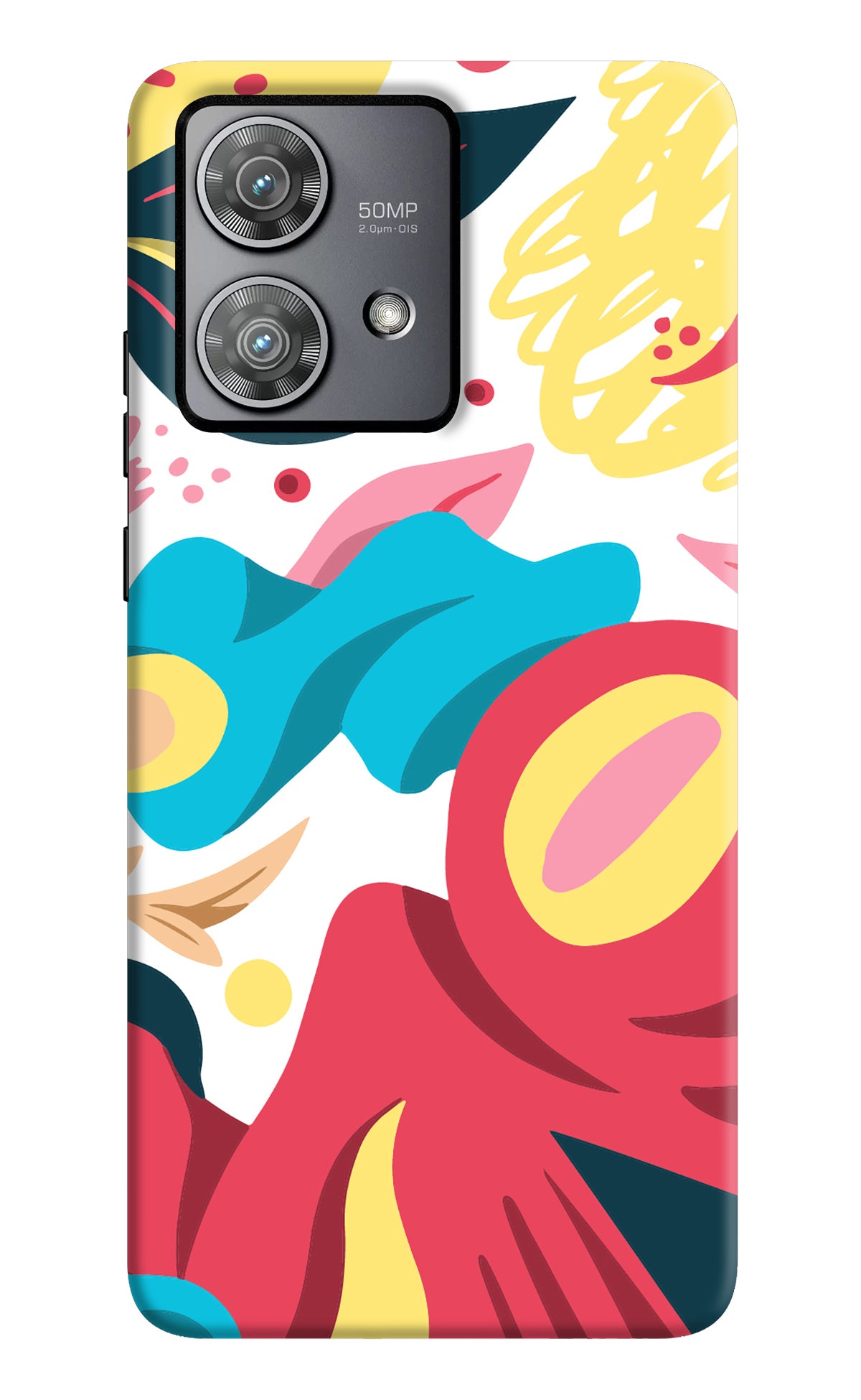 Trippy Art Moto Edge 40 Neo Back Cover