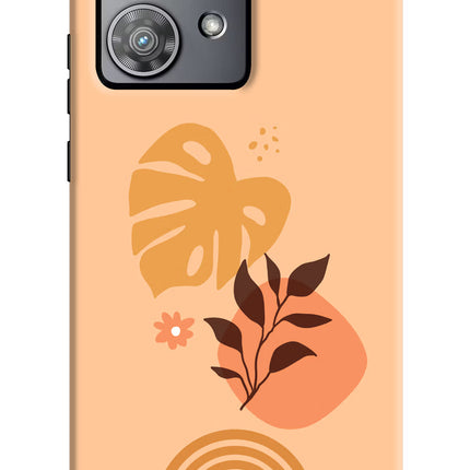 Bohemian Art Moto Edge 40 Neo Hard Case Back Cover by Casekaro