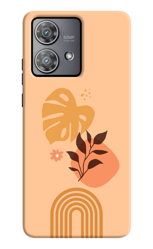 Bohemian Art Moto Edge 40 Neo Hard Case Back Cover by Casekaro