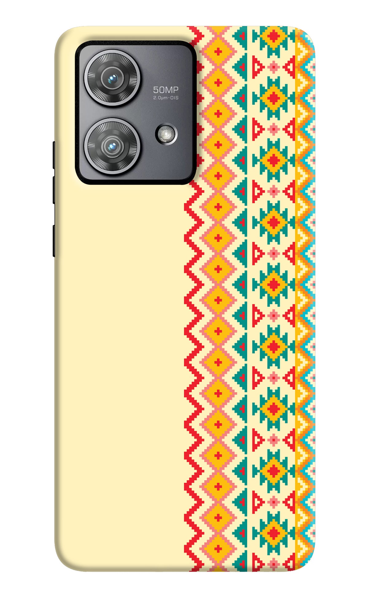 Ethnic Seamless Moto Edge 40 Neo Back Cover