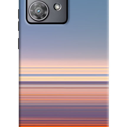 Morning Colors Moto Edge 40 Neo Hard Case Back Cover by Casekaro